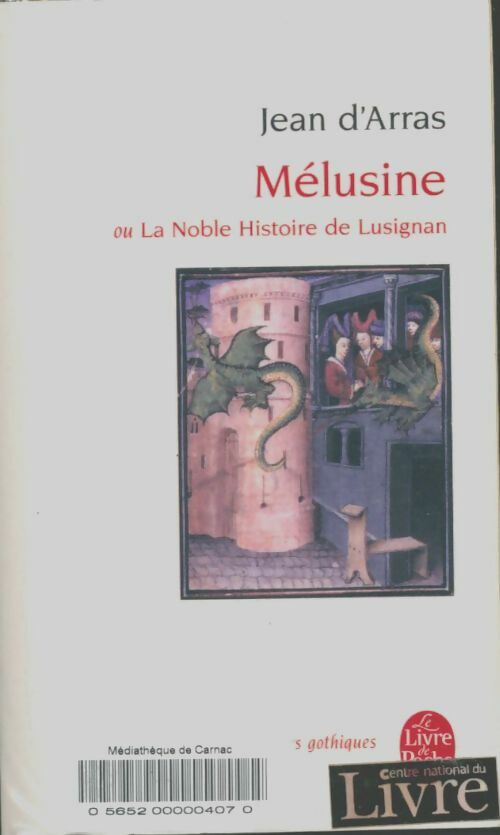 Livrenpoche : Mélusine - Jean D'Arras - Livre
