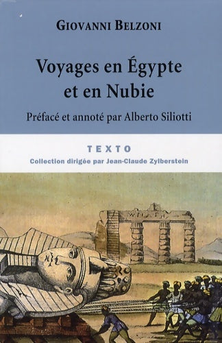 Livrenpoche : Voyages en Egypte et en nubie - Giovanni Belzoni - Livre