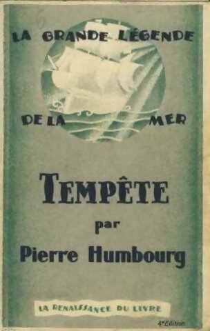 Livrenpoche : Tempête - Pierre Humbourg - Livre