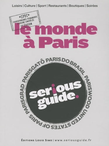 Livrenpoche : Le monde à Paris - Clémence Perrin - Livre