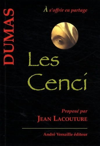 Livrenpoche : Les cenci - Alexandre Dumas - Livre