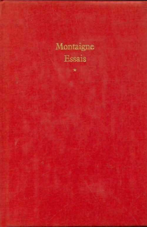 Livrenpoche : Essais Tome I - Michel De Montaigne - Livre