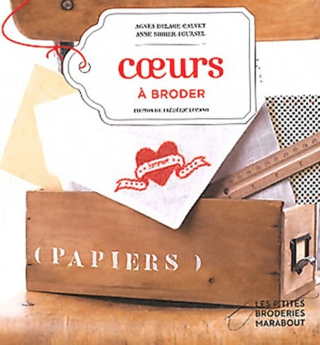 Livrenpoche : Coeurs à broder - Agnès Delage-Calvet - Livre