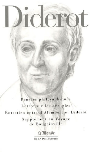 Livrenpoche : Entretien entre d'alembert et diderot-supplement au voyage debougainville-pensee - Denis Diderot - Livre