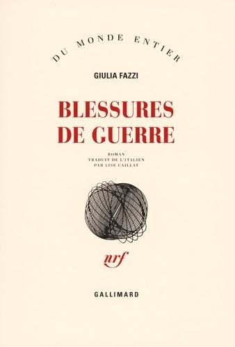 Livrenpoche : Blessures de guerre - Giulia Fazzi - Livre