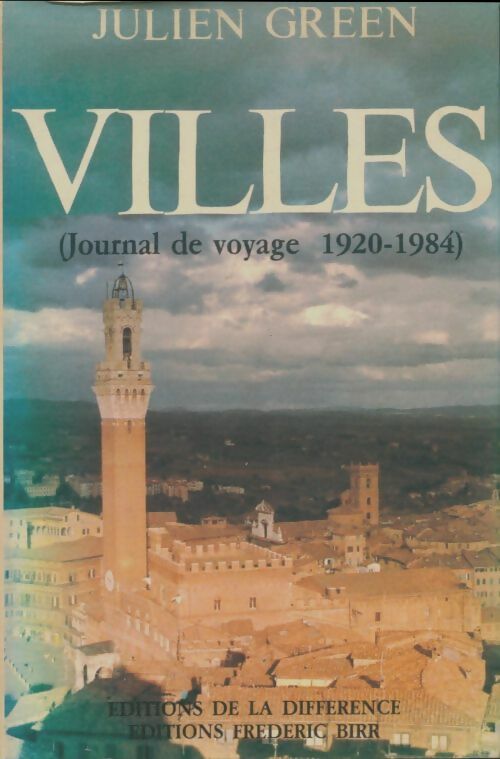Livrenpoche : Villes - Julien Green - Livre