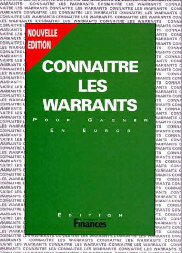 Livrenpoche : Connaître les warrants - Journal Des Finances - Livre