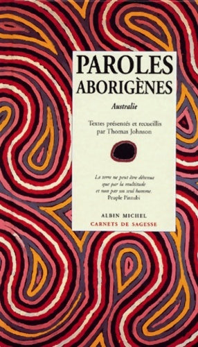 Livrenpoche : Paroles aborigènes - Thomas Johnson - Livre