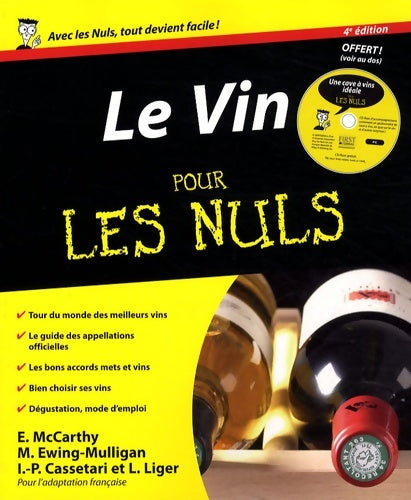 Livrenpoche : VIN 4ED POUR LES NULS + CD GRA - Ed Mccarthy - Livre