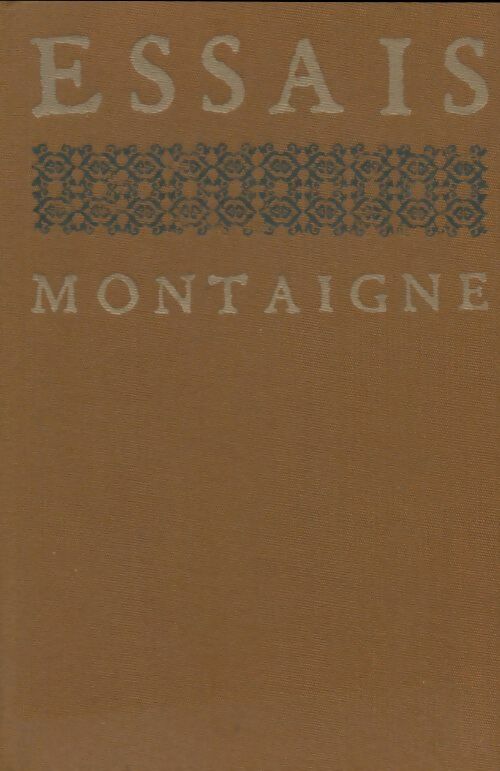 Livrenpoche : Essais Tome II - Montaigne - Livre