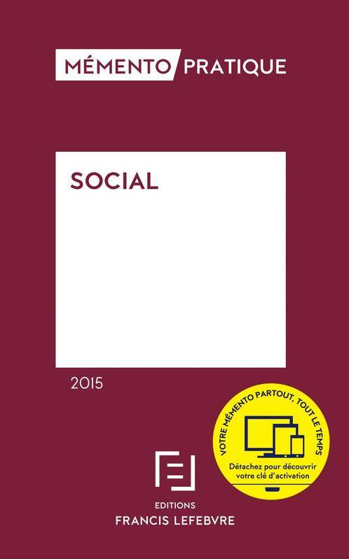 Livrenpoche : Social - Francis Lefèbvre - Livre
