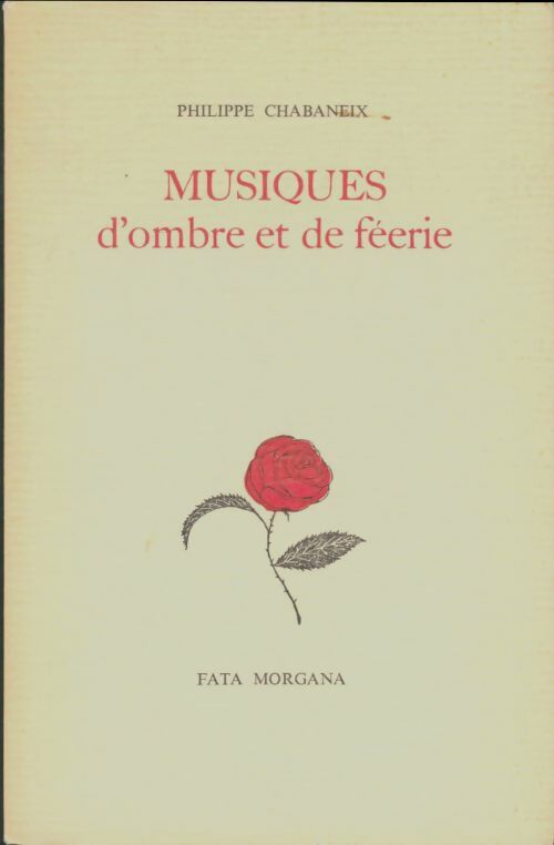 Livrenpoche : Musiques d'ombre et de féerie - Philippe Chabaneix - Livre