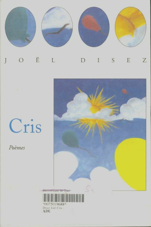 Livrenpoche : Cris - Joël Disez - Livre