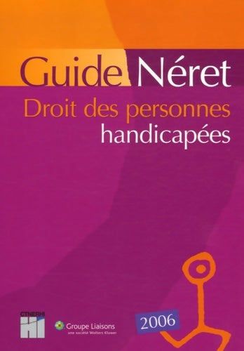 Livrenpoche : Droit des personnes handicapées - Ctnerhi - Livre