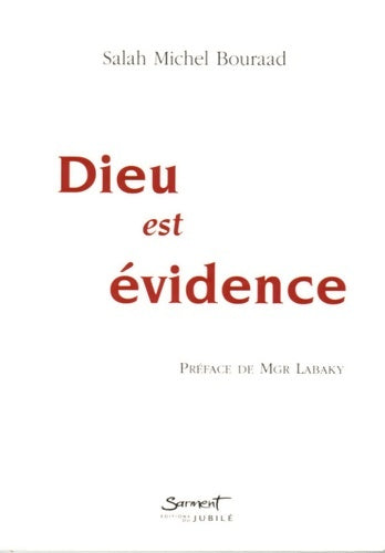 Livrenpoche : Dieu est évidence - Bouraad-s. M. - Livre