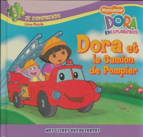 Livrenpoche : Dora et le camion de pompiers - Livre Puzzle - Artful Doodlers - Livre