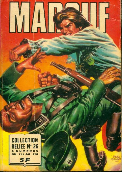 Livrenpoche : Marouf - collection reliée n°26 : Du 111 au 114 - Collectif - Livre