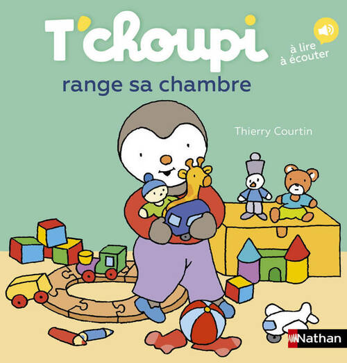 Livrenpoche : T'choupi range sa chambre - Thierry Courtin - Livre
