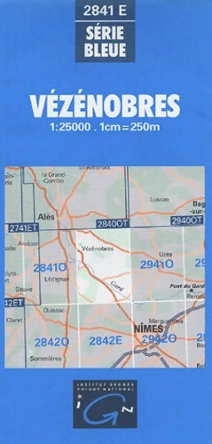 Livrenpoche : Carte de randonnée : Vézénobres - Collectif - Livre