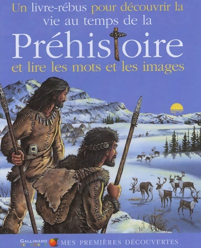 Livrenpoche : Livre-rébus : La vie au temps de la préhistoire - Dominique Joly - Livre