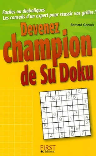 Livrenpoche : Devenez champion de su doku - Bernard Gervais - Livre