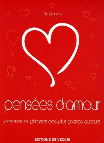 Livrenpoche : Pensées d'amour - M. Granero - Livre