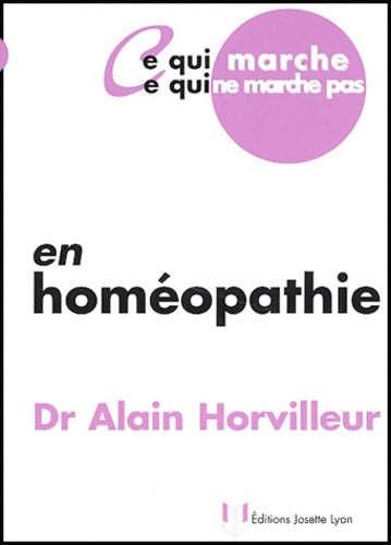 Livrenpoche : Ce qui marche ce qui ne marc - Alain Horvilleur - Livre
