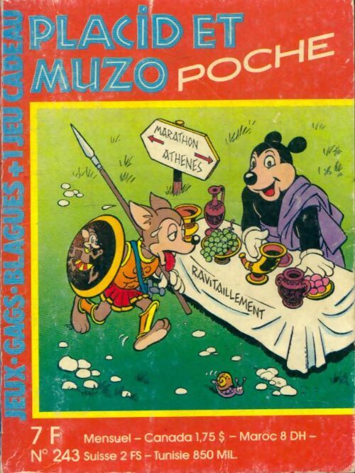 Livrenpoche : Placid et Muzo poche n°243 - Collectif - Livre