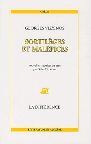 Livrenpoche : Sortilèges et maléfices - Georges Vizyïnos - Livre