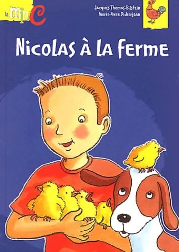 Nicolas à la ferme - Marie-Anne Jacques Thomas; Didierjean - Livre