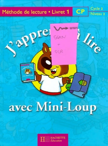 Livrenpoche : J'apprends à lire avec mini-loup CP. Livret numéro 1 carton - C. Mettoudi - Livre