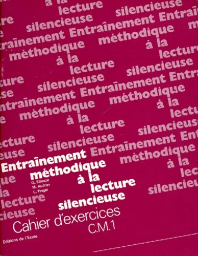 Livrenpoche : Lecture silencieuse CM1. Exercices - Ellouze - Livre