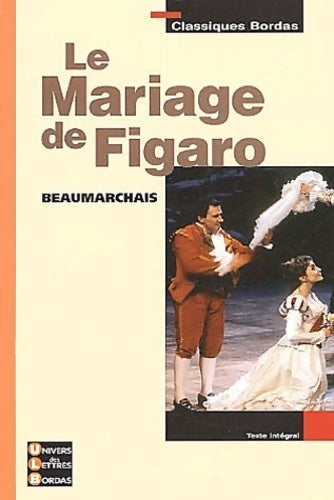 Livrenpoche : Le mariage de Figaro - Beaumarchais, Pierre-Augustin Beaumarchais - Livre