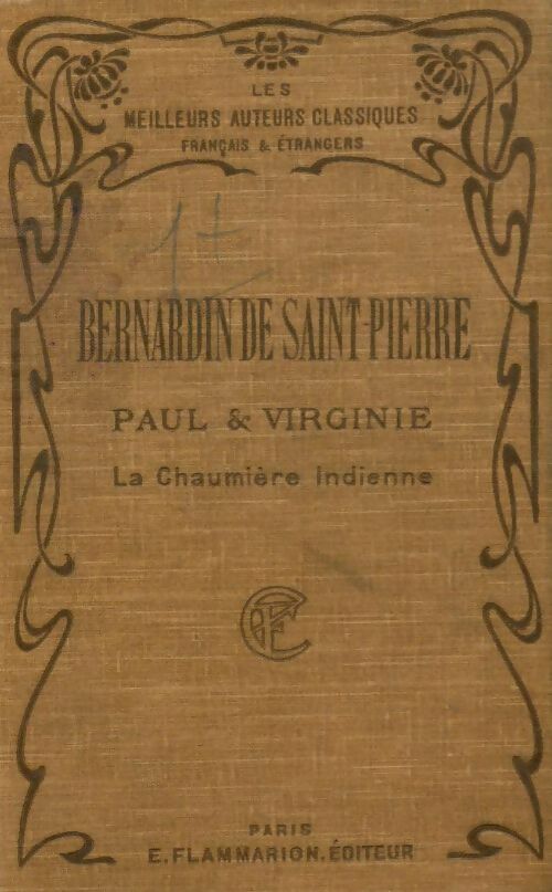 Livrenpoche : Paul et Virginie / La chaumière indienne - Jacques-Henri Bernardin de Saint Pierre - Livre