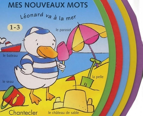 Livrenpoche : Mes nouveaux mots. Léonard va à la mer 1/3 ans - Anneke Portier - Livre