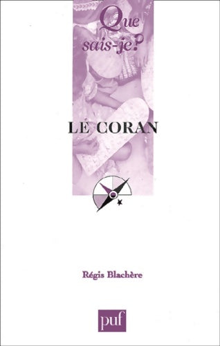 Livrenpoche : Le Coran - Régis Blachère - Livre