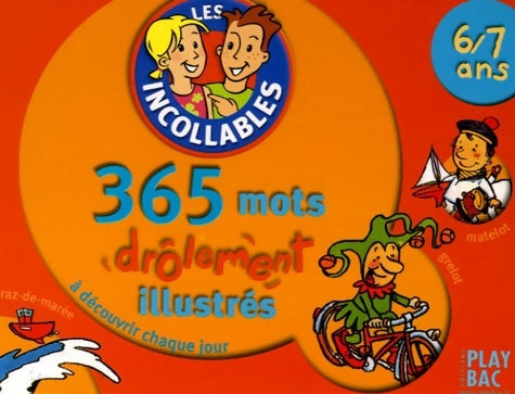 Livrenpoche : 365 mots illustrés 6-7 ans - Play Bac - Livre