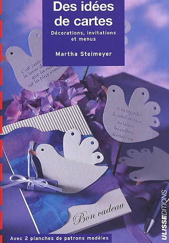 Livrenpoche : Des idées de cartes : Décorations invitations et menus - Martha Steinmeyer - Livre