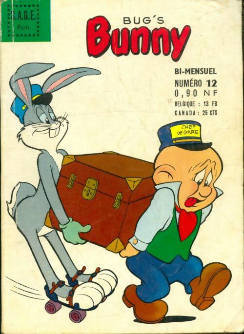 Livrenpoche : Bugs Bunny n°12 - Collectif - Livre