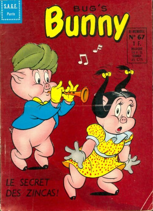 Livrenpoche : Bugs Bunny n°67 - Collectif - Livre