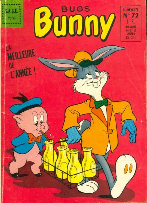 Livrenpoche : Bugs Bunny n°72 - Collectif - Livre