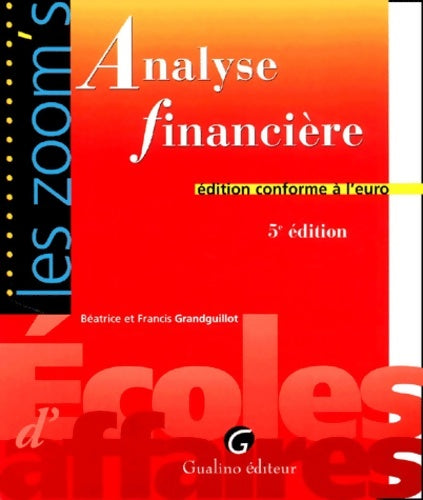 Livrenpoche : Analyse financière - Francis Grandguillot - Livre