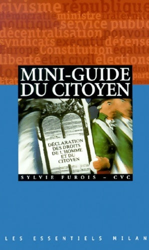 Livrenpoche : Mini-guide du citoyen - Sylvie Furois - Livre