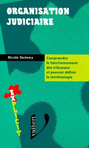 Livrenpoche : L'organisation judiciaire - Stolowy - Livre