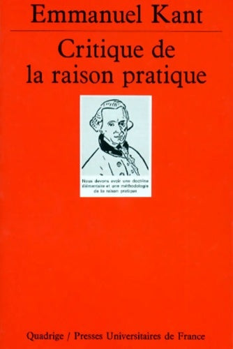 Livrenpoche : Critique de la raison pratique - Emmanuel Kant - Livre