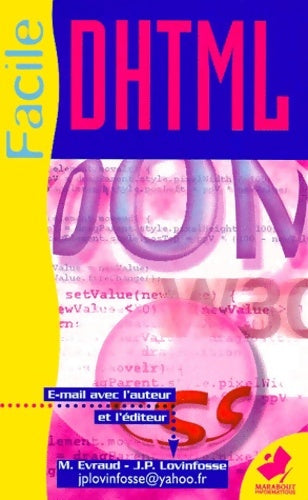 Livrenpoche : DHTML - Jean-Pierre Lovinfosse - Livre