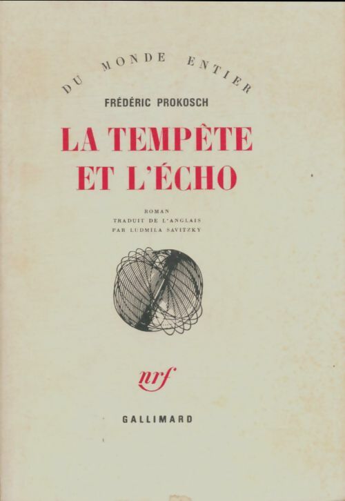 Livrenpoche : La tempête et l'écho - Frederic Prokosch - Livre