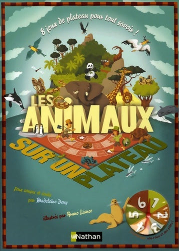 Livrenpoche : Les animaux sur un plateau : 8 Jeux de plateau pour tout savoir ! - Madeleine Deny - Livre
