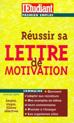 Livrenpoche : Réussir sa lettre de motivation - Christine Aubrée - Livre
