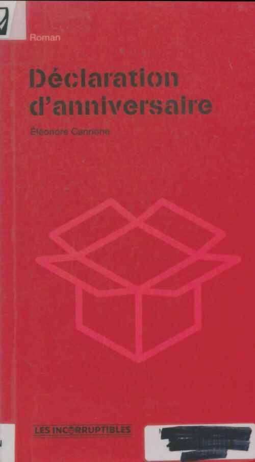Livrenpoche : Déclaration d'anniversaire - Eléonore Cannone - Livre